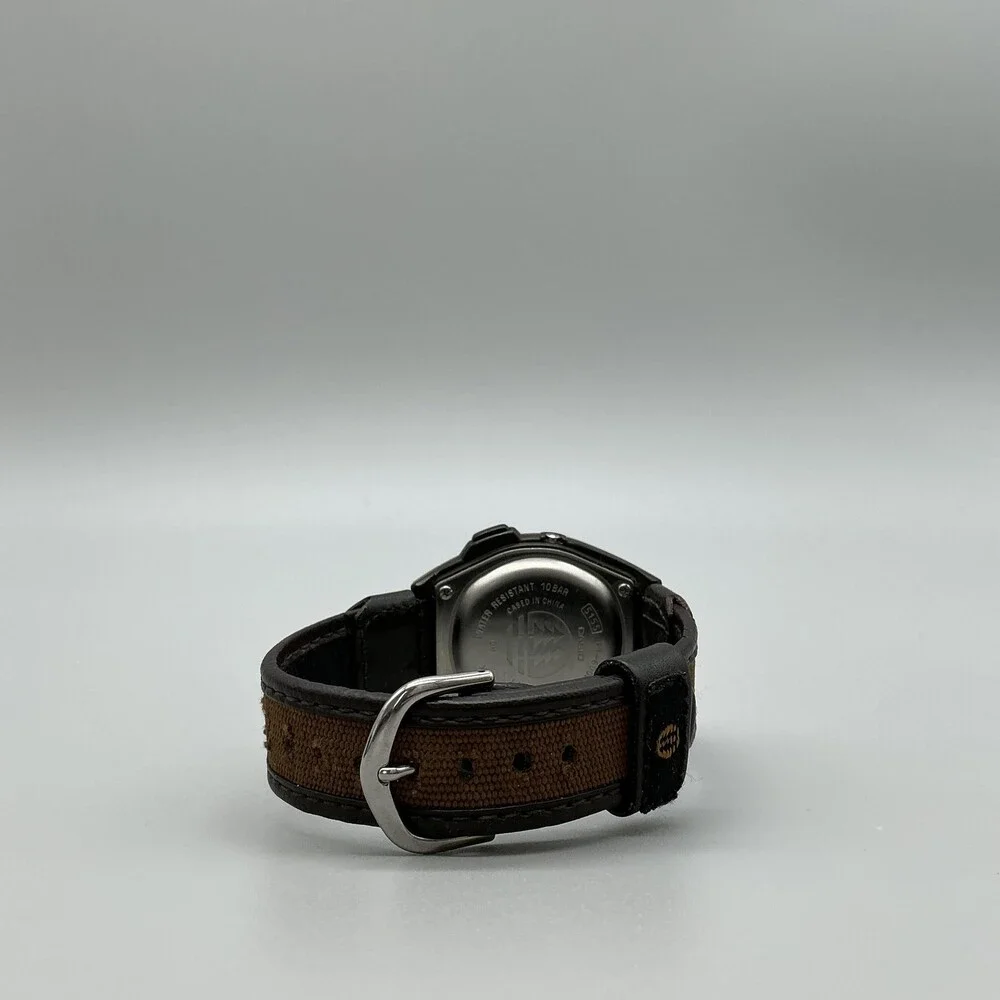 Casio Forester 5155 FT-600W Mens Watch 37mm Brown Leather Backlight New Battery